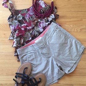 J. CREW chino shorts